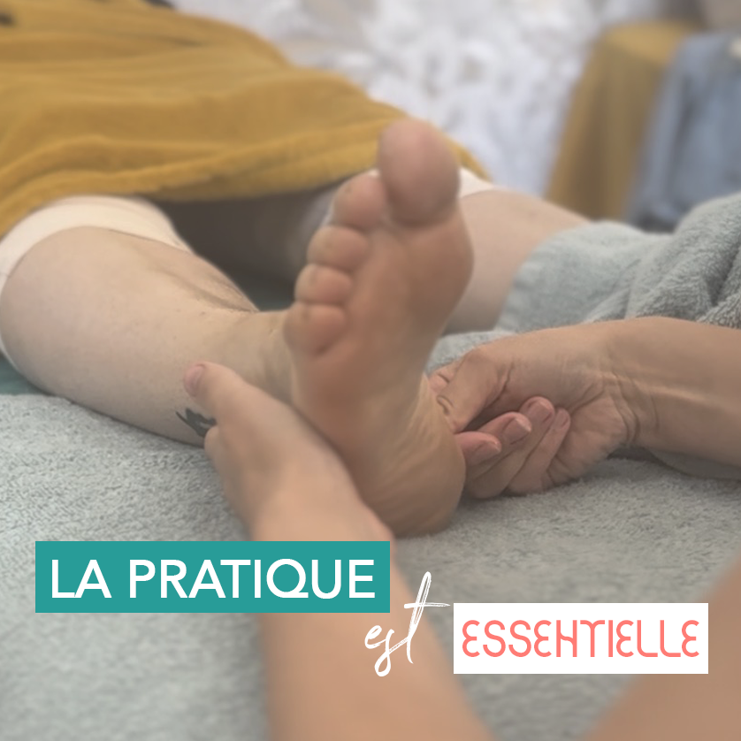 l'importance de la pratique dans une formation de réflexologie plantaire à Rennes
